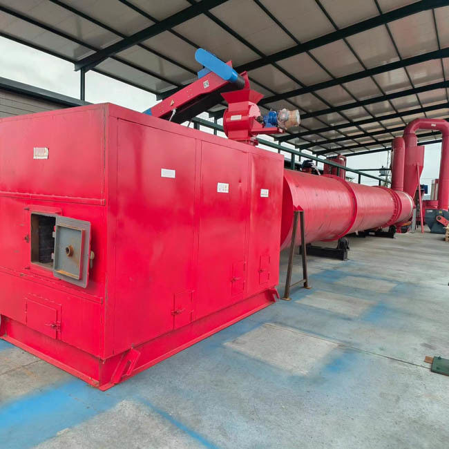 Equipamento de secagem de biomassa de serrada para instalações de pellets 4 Níveis de secura 5 Opções de temperatura