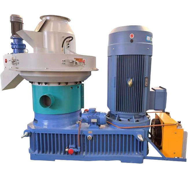 1 Máquina de pellets de madeira de biomassa 2.2KW 2 Roller 100-150 KG / h