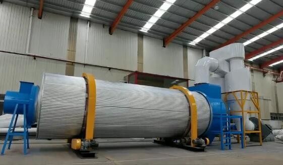Equipamento de secagem de biomassa de serrada para instalações de pellets 4 Níveis de secura 5 Opções de temperatura