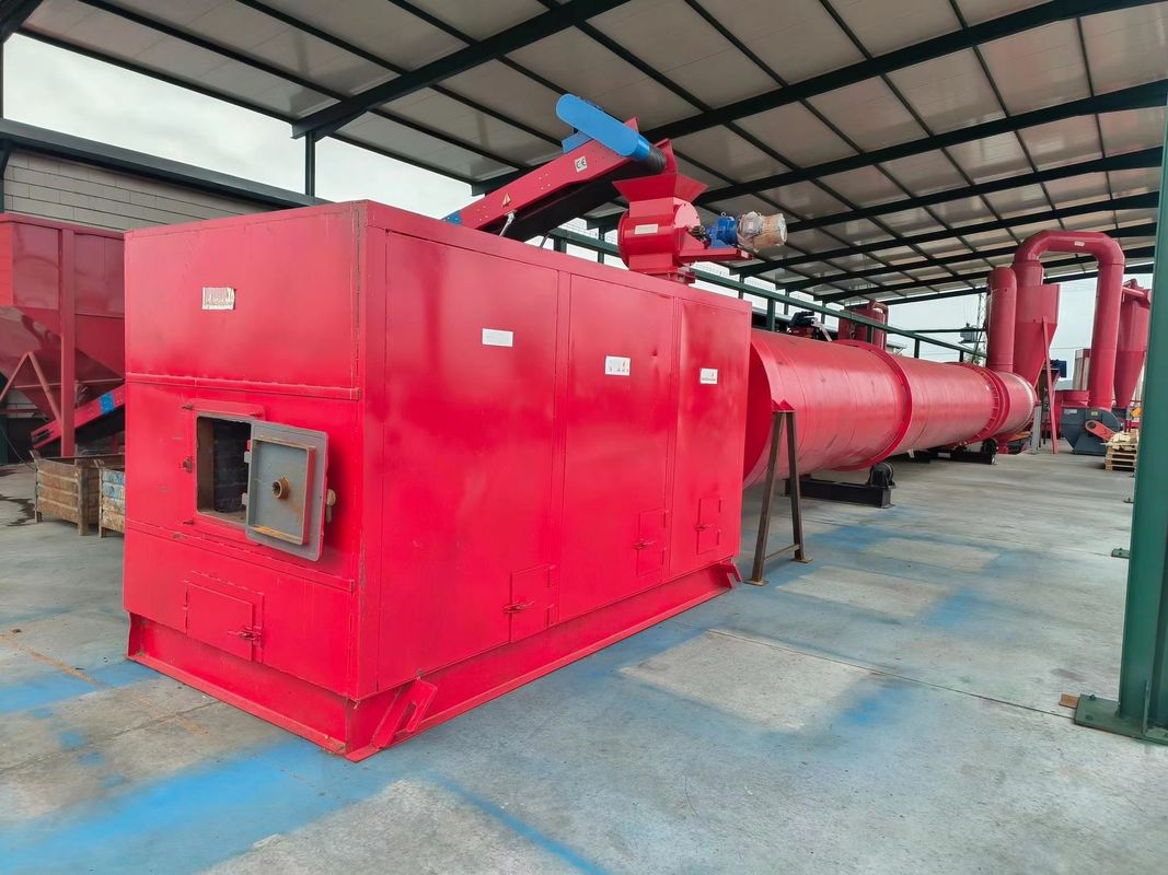 Sistema de secador de biomassa elétrico com 14 ciclos de tensão 220V para resultados consistentes